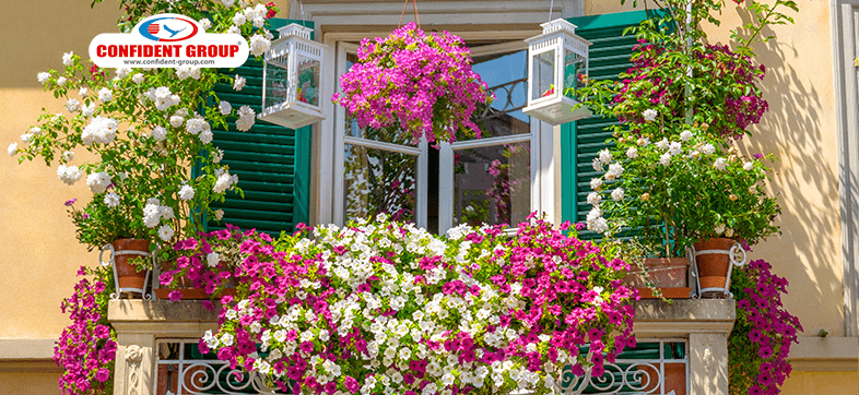 Balcony Kitchen Garden