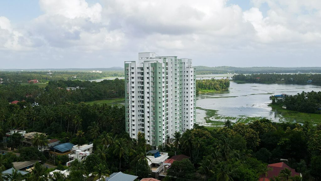 Ready to occupy 3 bhk apartments in Aranattukara Thrissur