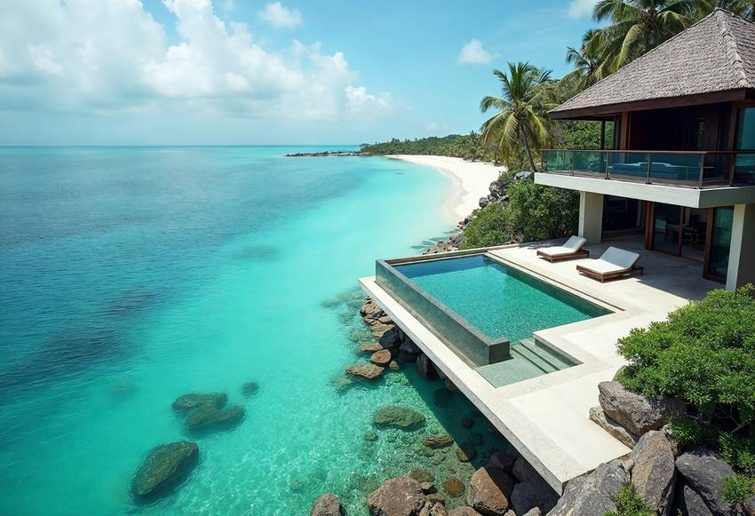 beach villa
