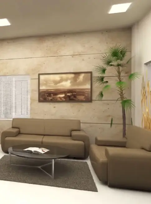 Confident Nature Visitors lobby with ac