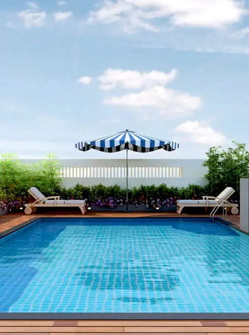 Confident Nature Swimming pool