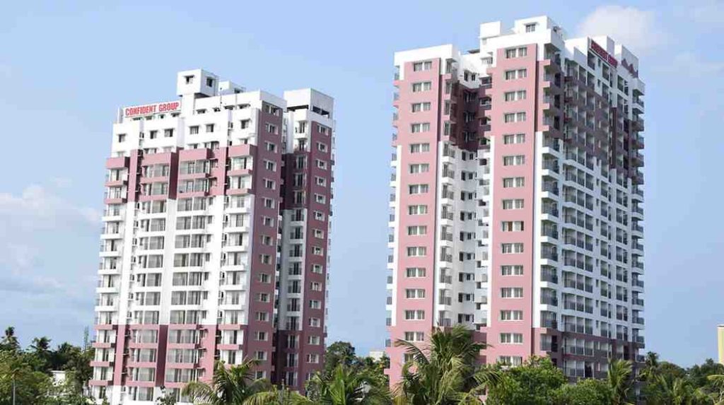 Confident Group flats in best places in Kochi