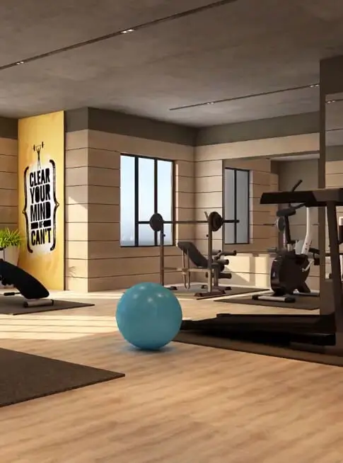 Confident Lakeside Multipurpose gym
