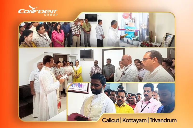 Confi Day Prayer Held at All Confident Group Offices Across Kerala
