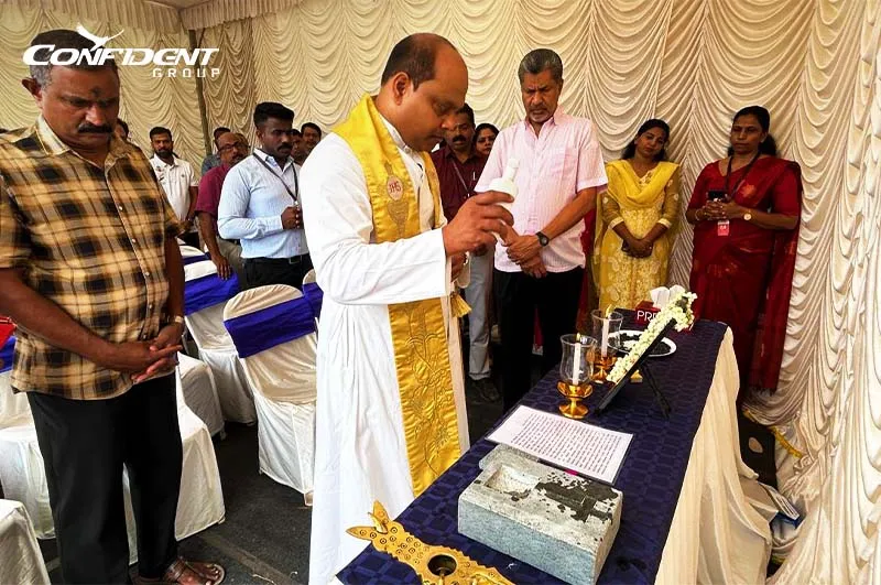 Confident Infinity Bhoomi Pooja