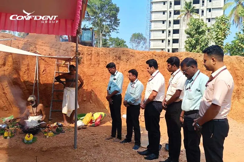 Confident Greenville Bhoomi Pooja