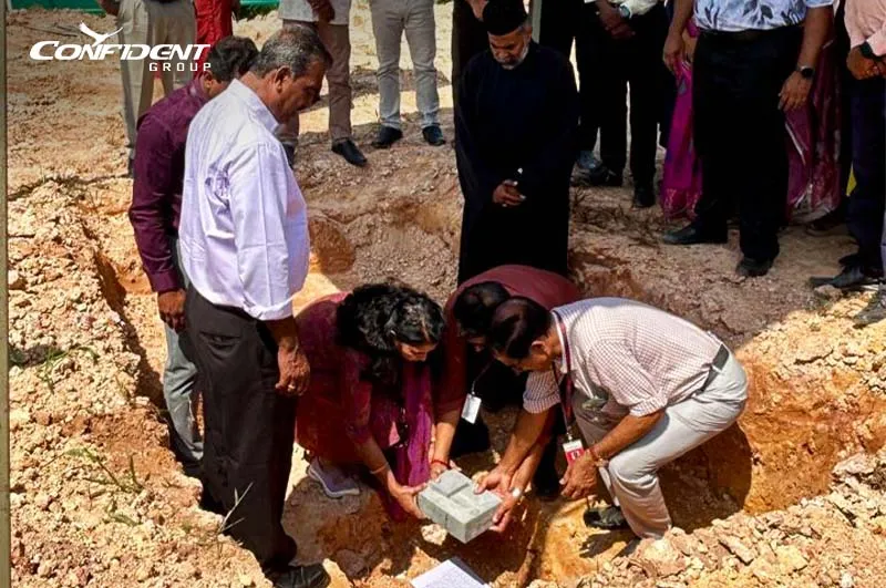 Confident Lakeside Bhoomi Pooja