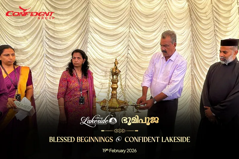 Confident Lakeside Bhoomi Pooja