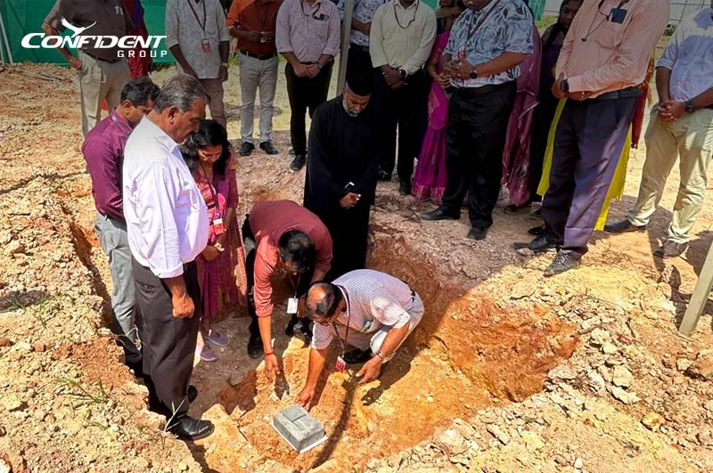 Confident Lakeside Bhoomi Pooja