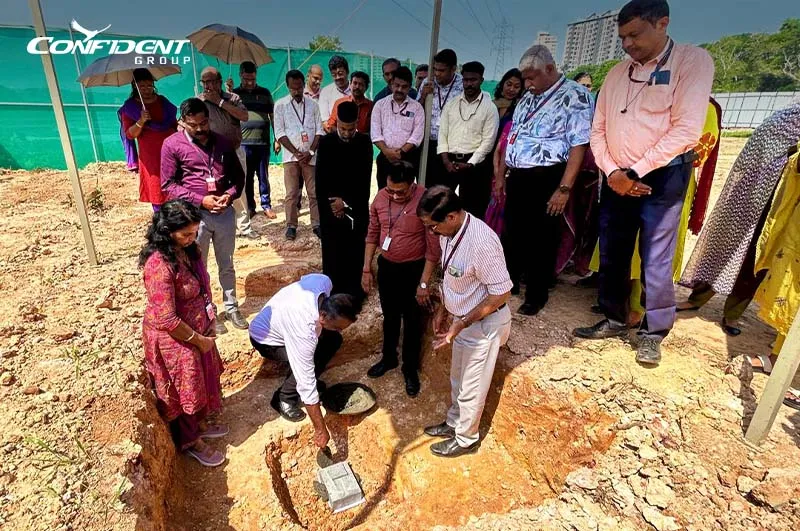 Confident Lakeside Bhoomi Pooja