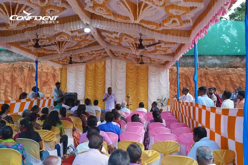 Confident Greenville Bhoomi Pooja