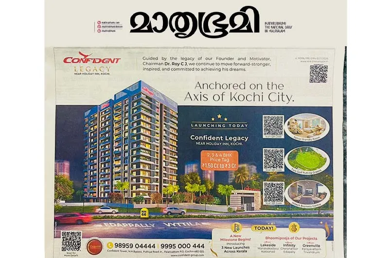 Confident Legacy Launch Highlighted in Leading Newspapers