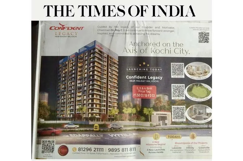 Confident Legacy Launch Highlighted in Leading Newspapers