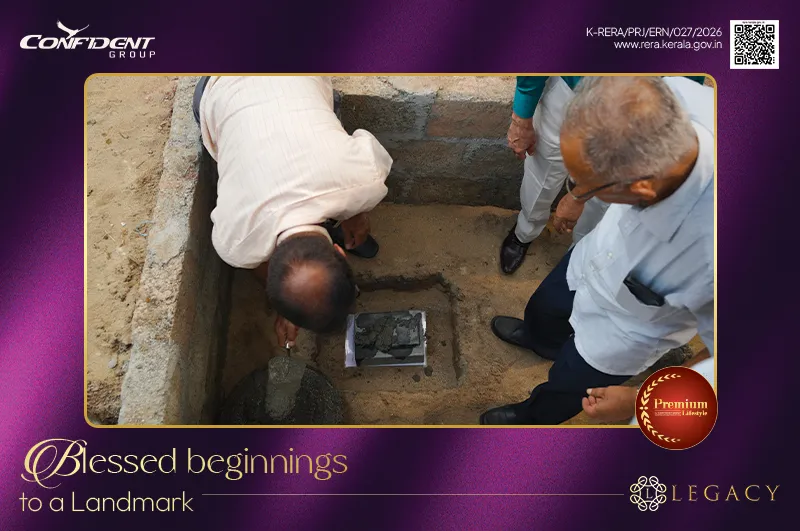 Confident Legacy Bhoomi Pooja
