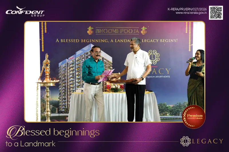 Confident Legacy Bhoomi Pooja