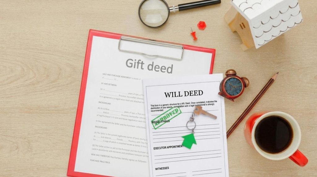 gift deed vs will deed