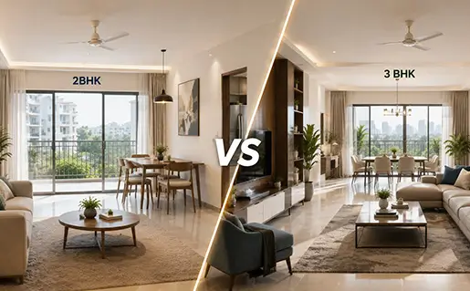 Difference Between 2 BHK and 3 BHK: How to Choose the Right Home