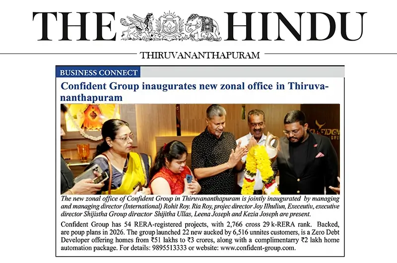 Confident Group Trivandrum Office Inauguration
