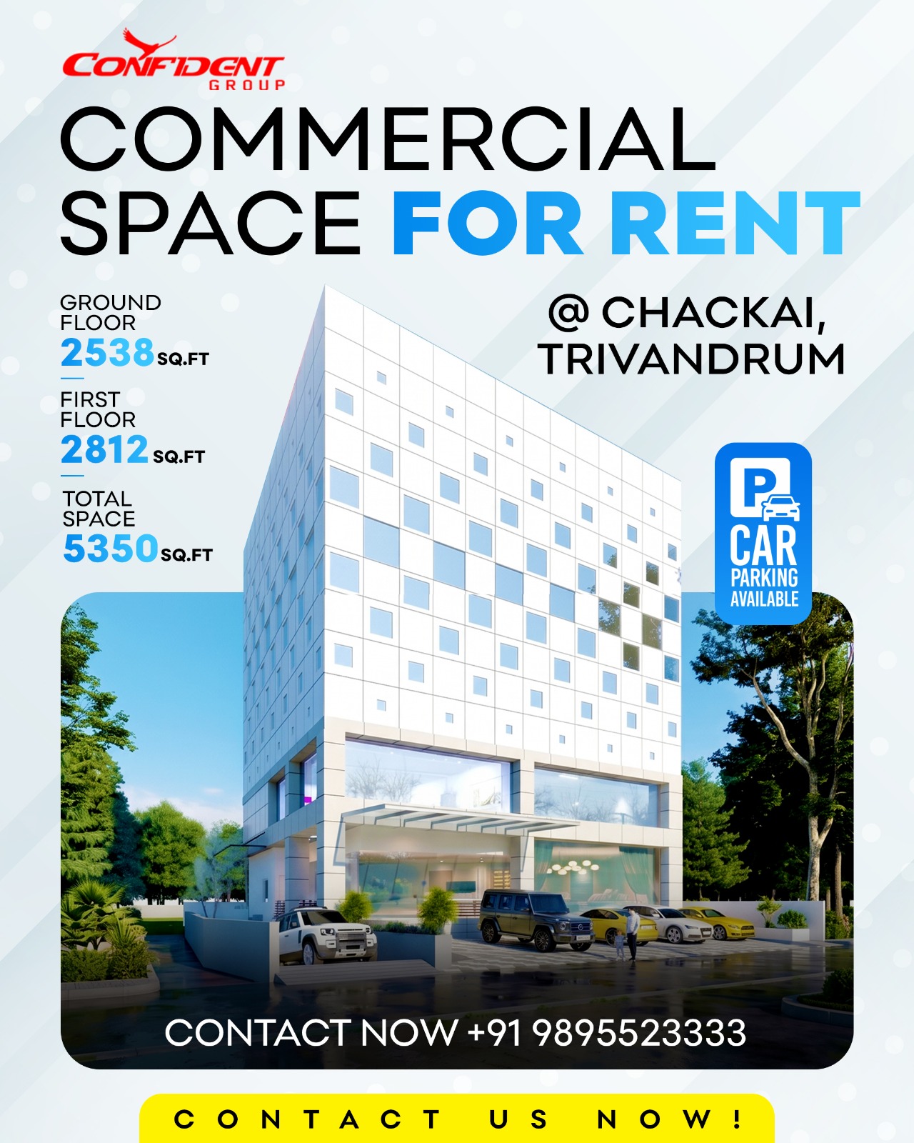 Commercial Space For Rent — Contact +91 98955 23333
