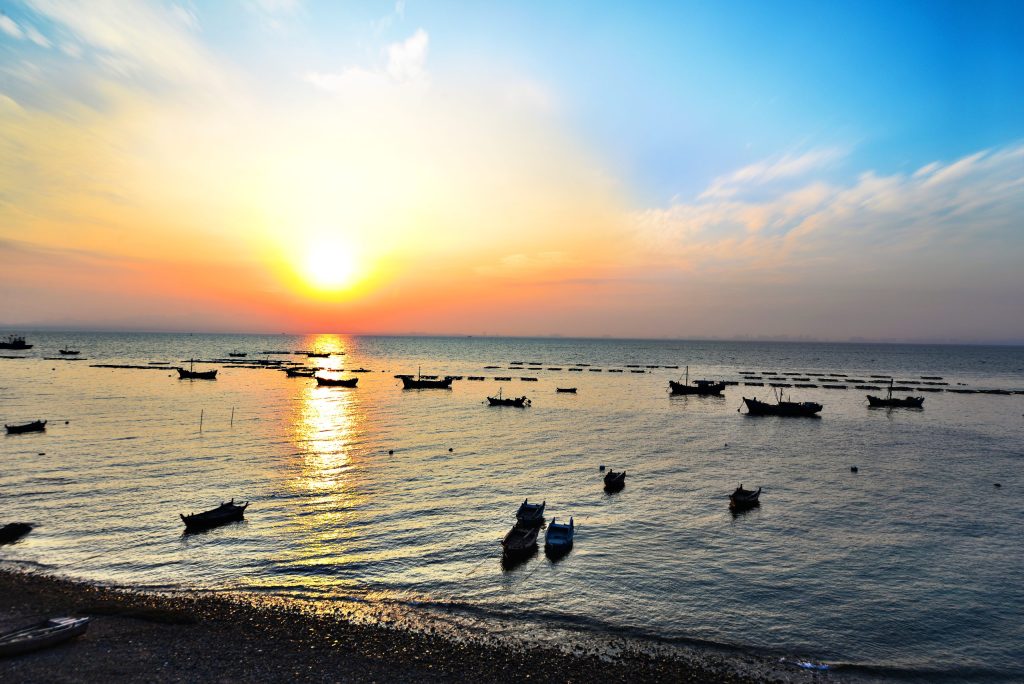 beach sunset-best places to invest in kerala