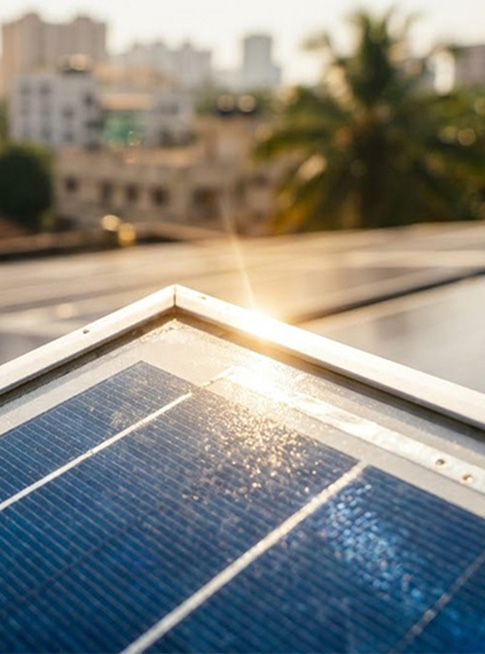 Confident Sunflower Solar provision for corridor lights